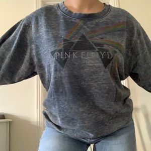 Pink Floyd Oversized Crewneck Sweatshirt